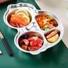 304 Stainless Steel Food Plate Animal Shape Cafeteria Plate Cartoon Tableware  Kindergarten School