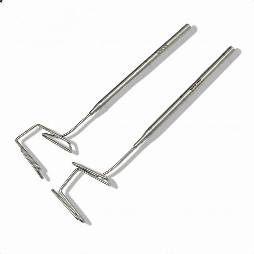 1 Pc or 2 Pcs Dental Lip Cheek Isolator Lip Cheek Separator Retractors Tongue Isolator Stainless Steel Lingual Separator