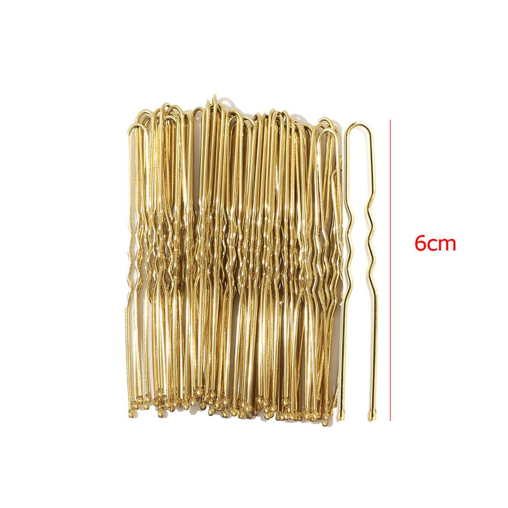 50Pcs New Solid Color Alloy Hair Sticks Hairpins Vintage Hair Clips Barrettes Bun Holder For Women Styling Tools