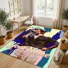Covor personalizat din catifea de cristal, Nume personalizat Harry Styles imprimat, Covor pufos pentru decor interior casă