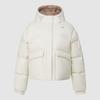 Le Coq Sportif Women S Neige looSe Fit Hooded Down Jacket Ivy Qq422odjo3