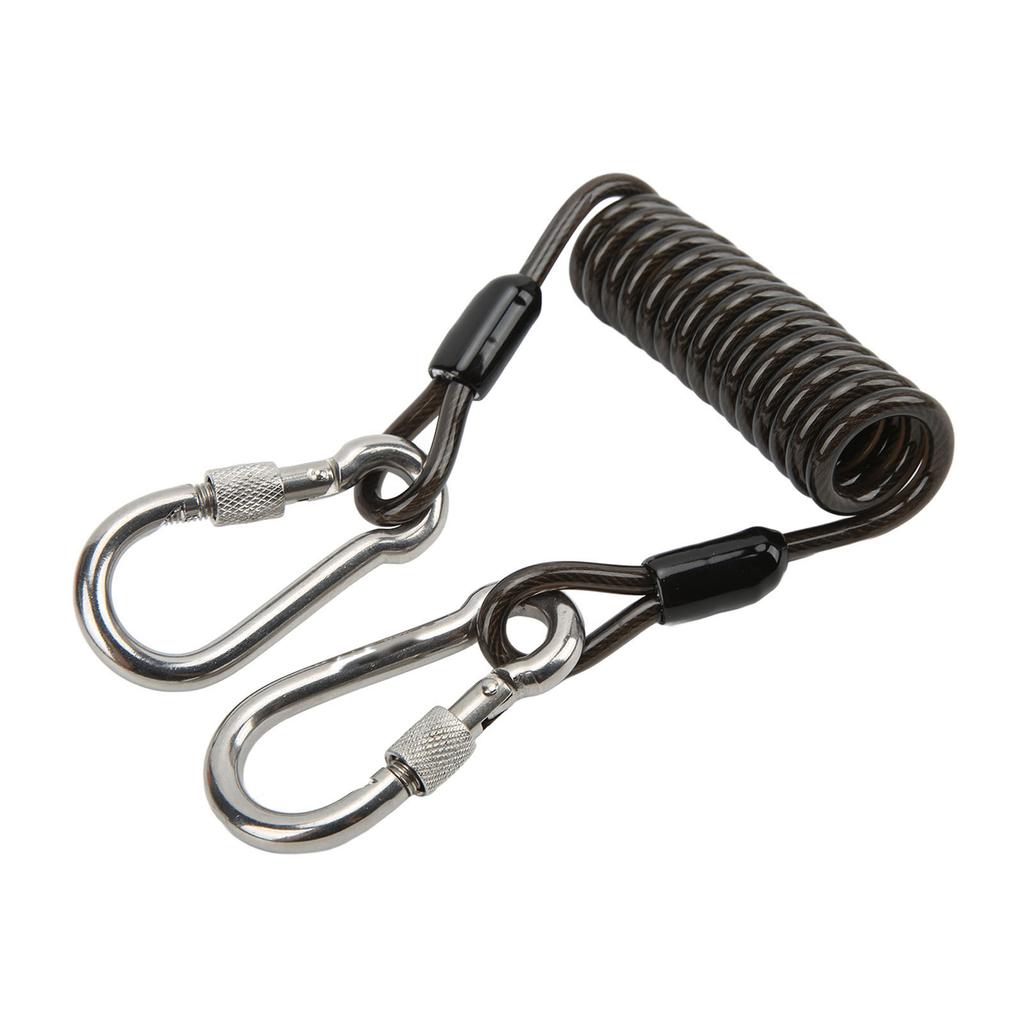 Diving Camera Anti Lost Spring Coil Lanyard Rustproof Quick Release Buckle Diving Tools