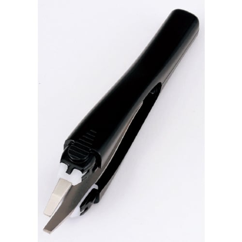 KAI Seki Magoroku One-Touch Tweezers Flat Tip Tweezers Painless Cap Included HC3508