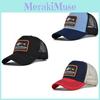 Retro Style Cross-border Embroidered Baseball Cap With Duck Tongue Sun Hat Mesh Cap
