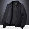 Men's Loose-Fit Cotton Baseball Jacket for Spring/Autumn