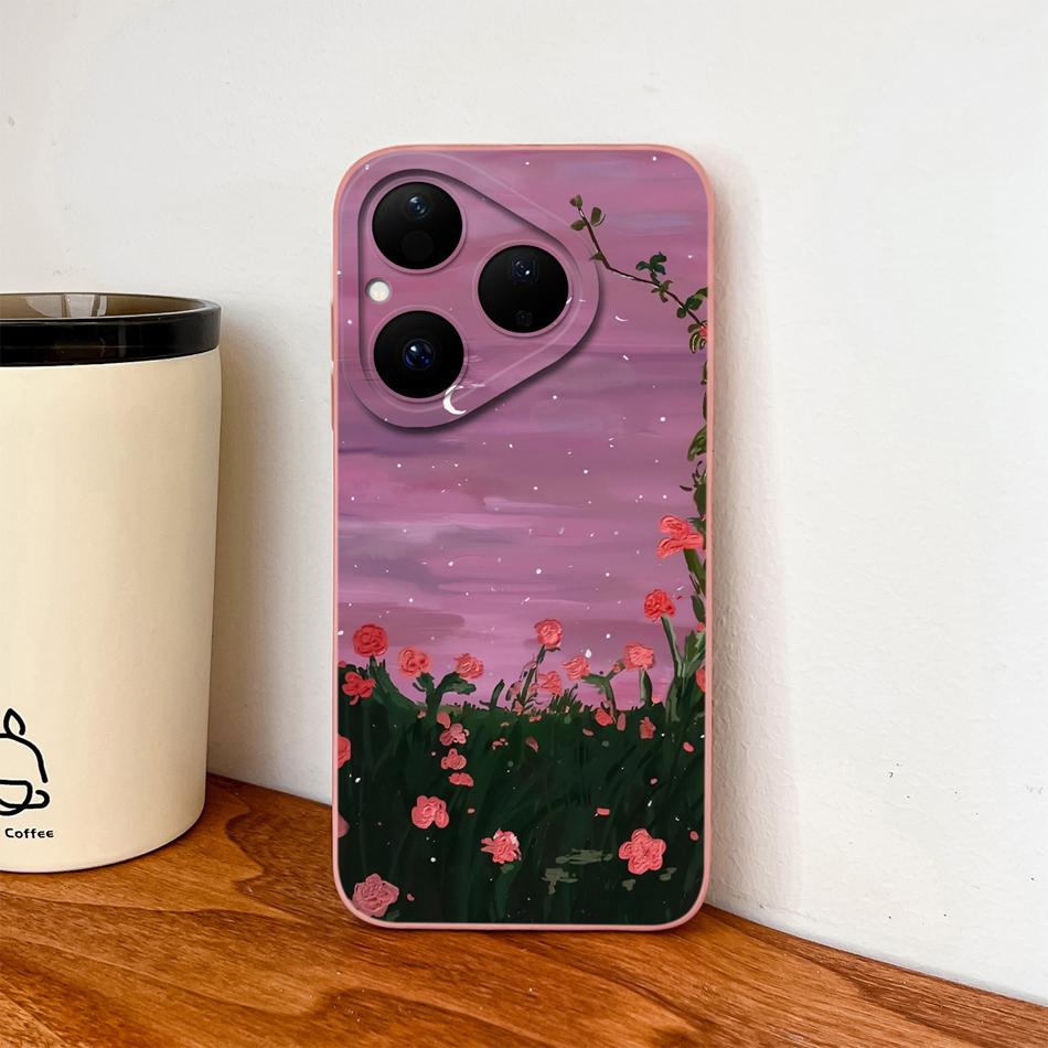 For Huawei Pura 80 Pro Plus Ultra 5G Phone Case Simple Design Cute Shell For Huawei Pura80 Full Protection Shockproof Soft Funda
