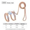Little Bee Cat & Small Dog Harness and Leash Set