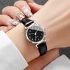 Women Watch Simple Leather Band Analog Quartz Wristwatch for Ladies Clock