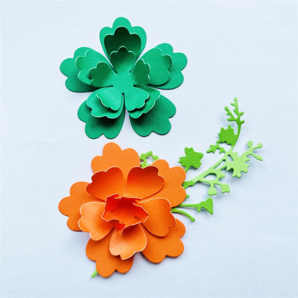 Flower Metal Cutting Dies Stencils for DIY Scrapbooking Decorative Embossing Paper Cards Template Decorative Die Cuts