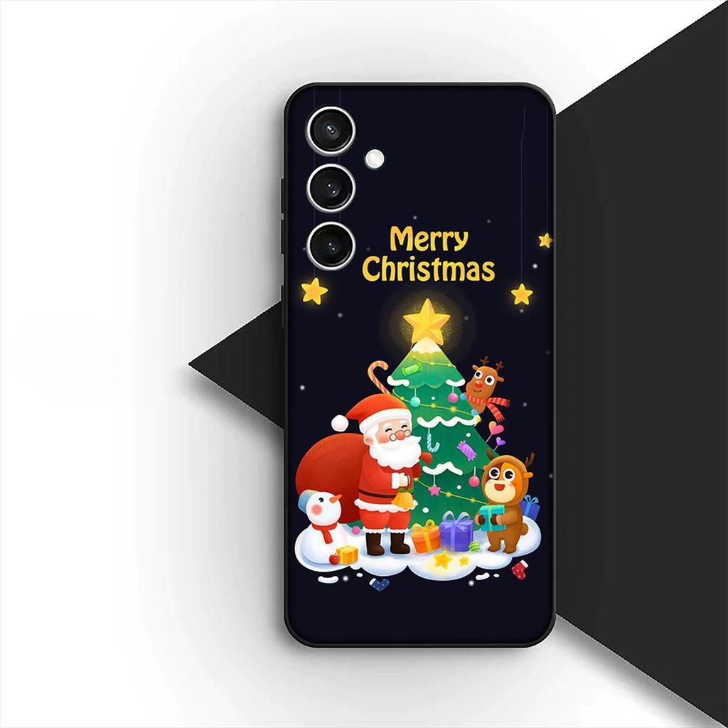 Protective Cover Tree Deer Merry Christmas Snowman for Xiaomi Redmi 15 15C 14C 8A A4 A5 Note 8 7 14 Pro + 8T 14S Phone Case