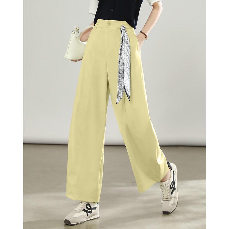 

TERRE BLEUE Women s Loose Fit Wide-Leg Pants 29