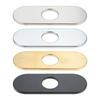 1PC Faucet Cover Plate Stainless Steel Deck Plate for Kitchen Sink Single Hole Bathroom Decorative 1-3 Hole Faucet Hole Cover