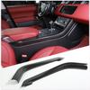 For Land Rover Range Rover Sport 2010-2024 ABS Carbon Fiber Car Center Control Side Trim Strip Sticker Auto Interior Accessories
