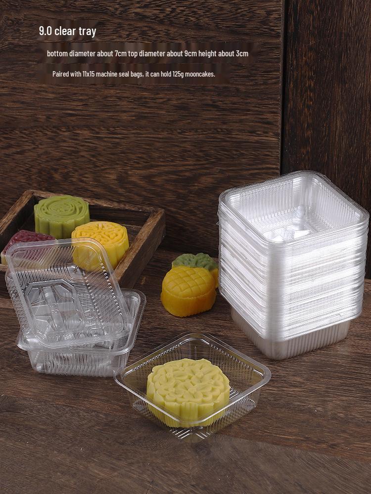 Thickened Gold Mooncake Tray: Mid-Autumn Festival Mooncake Base & Inner Packaging for Snow Skin & Egg Yolk Mooncakes