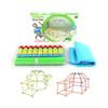 87Pcs Build Your Own Den Set Kit DIY Tent Children Developmental Toys Gifts