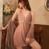 Sexy Underwear Mesh Perspective Sexy Women's Suit Lace Suspenders Loungewear Uniform Temptation