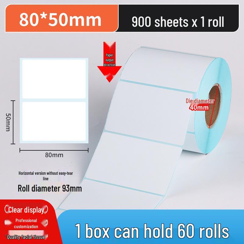 Durable Thermal Adhesive Barcode & Price Label Stickers
