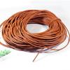 Sheepskin-Textured Microfiber Leather Round Cord for DIY Crafting and Decoration