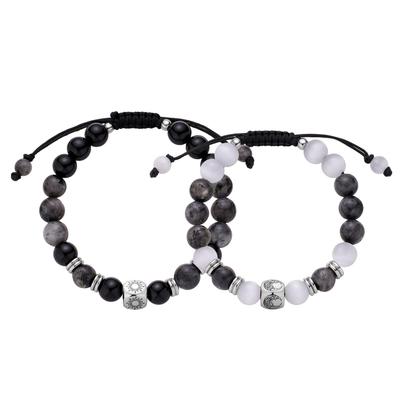 Natural Stone Bracelet for Women and Power Pair Protection from Fashion Gift [TOTWOO] Men, Stone, Rosary, Stylish, Bracelet, Evil, Amulet, Accessory,