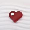 1pc Mini Heart Shape Cable Organizer Vintage Earphone Wire Data Line Clips Cable Winder Tie PU Leather Wire Organizer