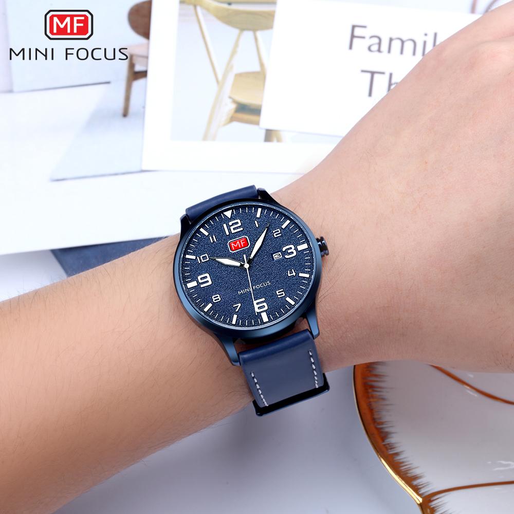 Top Luxury With Box Mini Focus Ultra-thin Fashion Men's Watch Calendar Waterproof Quartz Watch