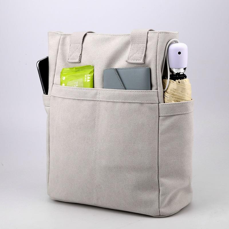 Women's Handbag, Retro Canvas Bag, Women's Versatile Casual Tote Cloth Bag, Large-capacity Mother Shoulder Bag.
