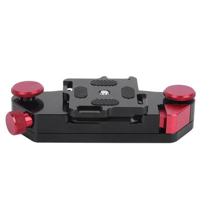 Rucksackgurt-Fotografiehalterung aus Aluminiumlegierung, CNC-Schnellverschluss für spiegellose Kameras, Rot