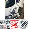 Stickers Side Car Auto Bullet Hole Motorcycle Decoration Sticker 3d Styling Car