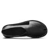 Genuine Leather Breathable Non Slip Soft Summer Men Sandals Cozy Hollow Classic Fashion All-match Casual Wear