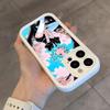 Anime L-Land Of The Lustrous Phone Case For IPhone 17 Air 16 E 15 14 Plus 13 12 11 Pro Max White Sky Eye Stepped Protective Case