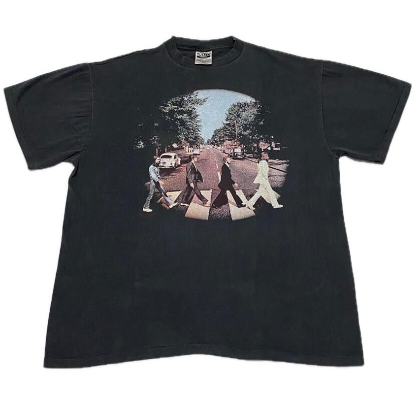 Vtg The Beatles Abbey Road 1990 Promo  Band Single Stitch T-Shirt REPRINT