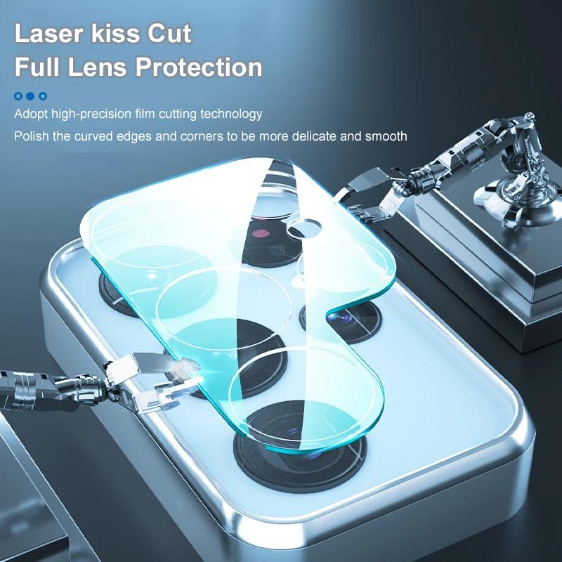 4PCS Full Cover Camera Lens Protector for Samsung S25 S24 S22 S21 S23 Plus Ultra FE For Samsung S25 Ultra Camera Tempered Glass