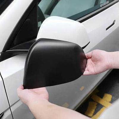 Vysoce kvalitní kryt lišty zpětného zrcátka vlevo a vpravo, autopříslušenství pro Tesla Model Y 2019-2024 pro Tesla Model 3 2017-2024