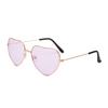 New Heart-Shaped Sunglasses Vintage Trendy Street Shooting Shades Fashion Irregular Pink Heart Sun Glasses For Women