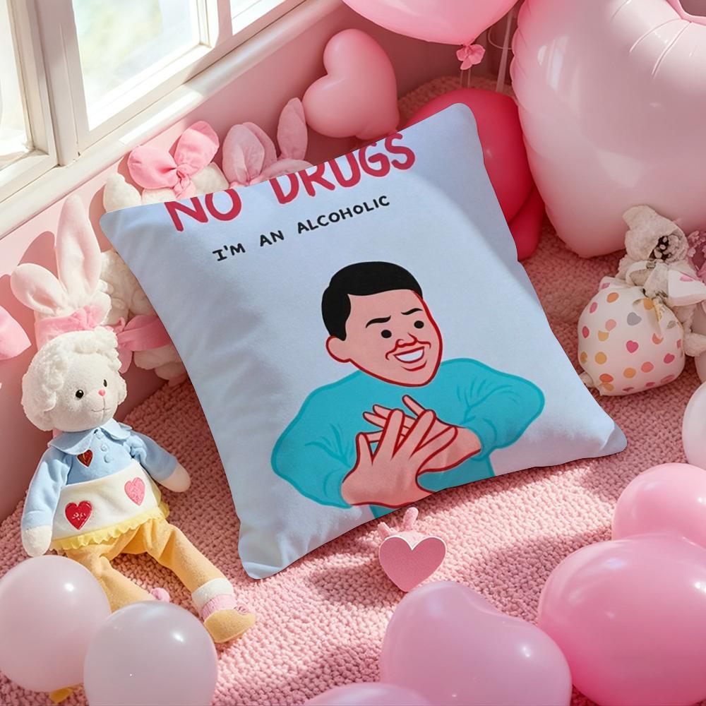 

JJoan Cornella Zonzo Comics Pillow Case Soft Plush Fabric DoubleSided Printed Cushion Cover Warm Winter Sofa Pillow Case 30cmx30cm