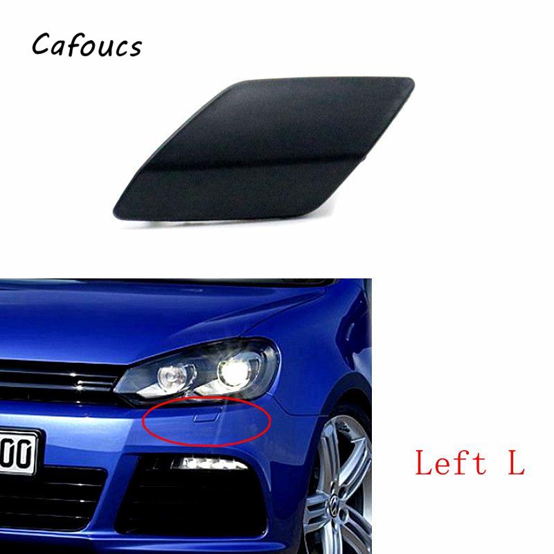 Car Front Bumper Headlight Washer Nozzle Cover Cap For VW Golf 6 R MK6 2009-2013 5K0955110G