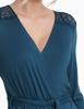 Nox Esotiq Women's Bathrobe | Turquoise M