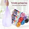 Large Colored Handheld Vest-Style Trash Bags - Thickened for Kitchen Use
