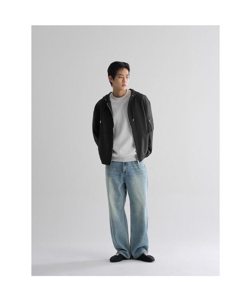 8seconds Natural Wash Hooded Jacket Black