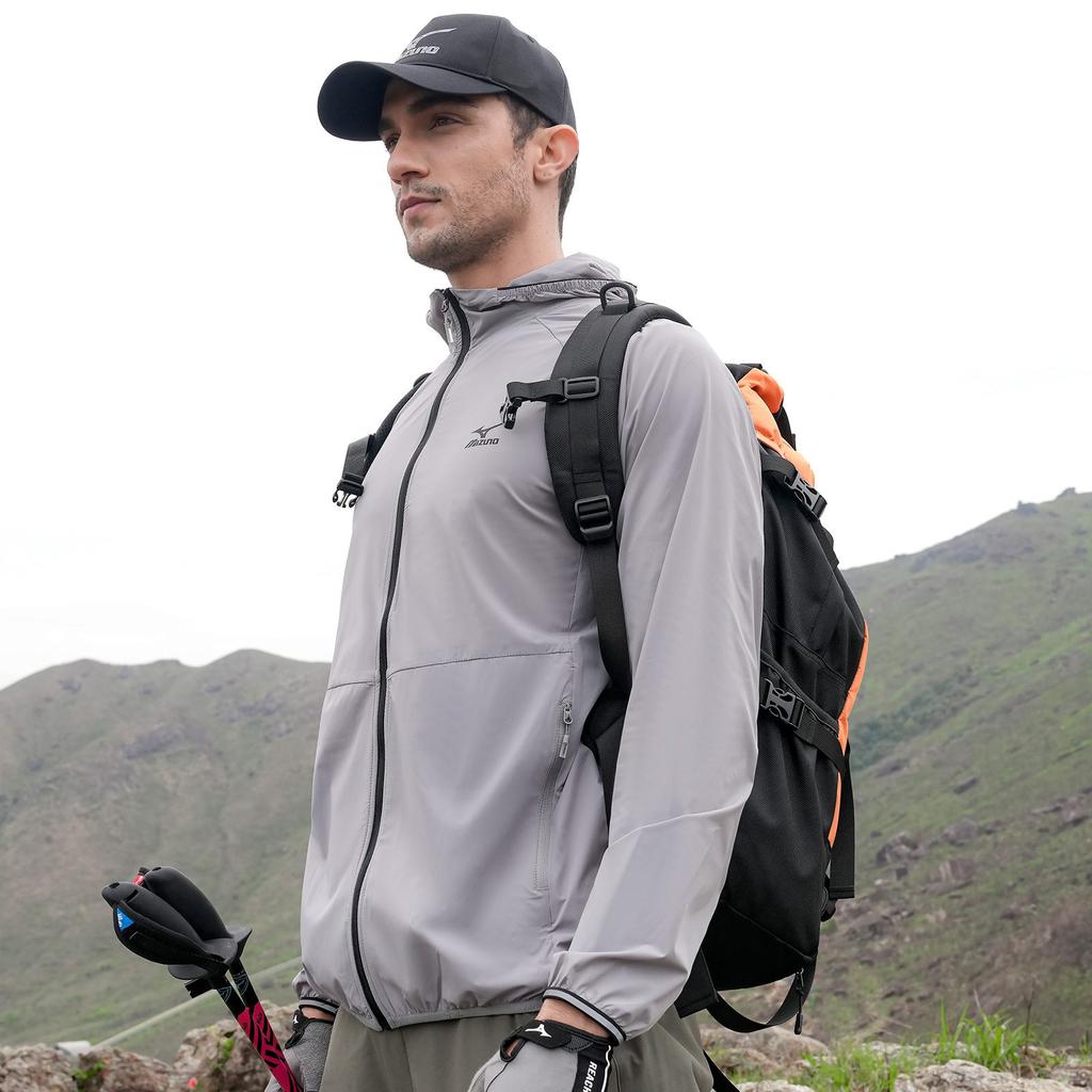 Mizuno Vêtements Super Légers Résistants aux Insectes Coupe-vent Résistants à l'Abrasion Protection Solaire Unisexes A2CE3125