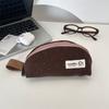 Casual Retro Style Pencil Case Large Capacity Korean Fashion Makeup Bag Portable Stationery Organizer for Students