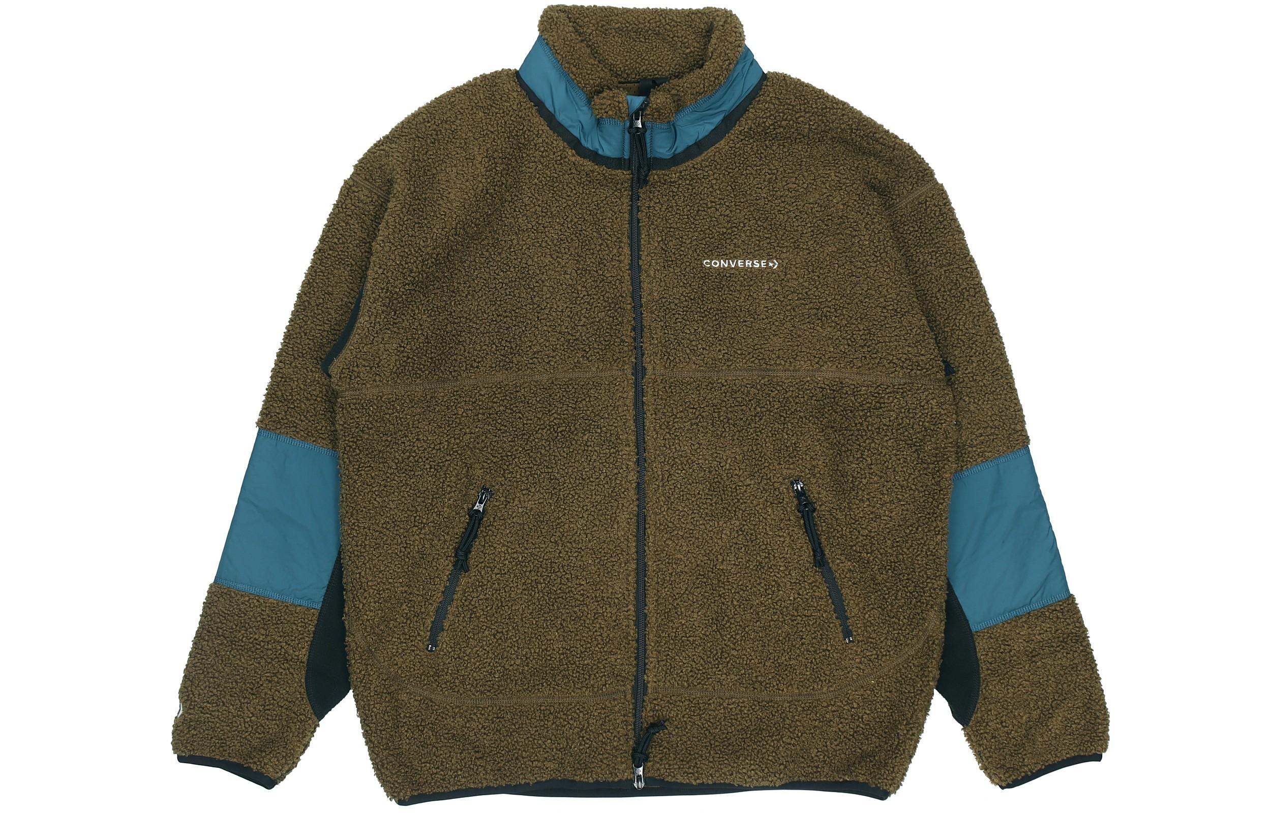 Converse Velvet Jackets Men s Jasper Stand Collar Moderate 10018039-A03 M