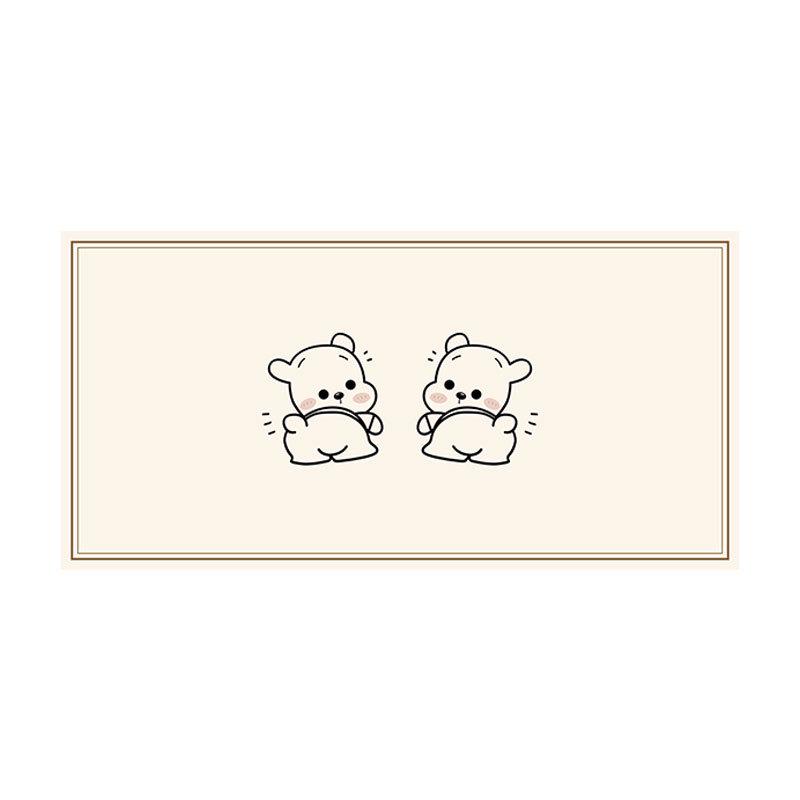 Four Seasons Universal Chenille Cushion: Non-Slip, Cut-to-Fit Cartoon Household Pad for Bedroom, Balcony, or Bay Window