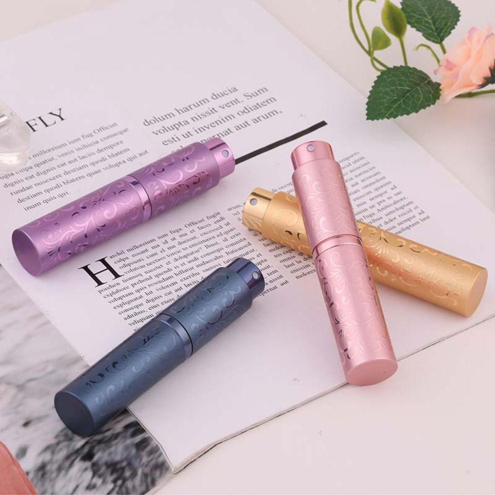 Empty Perfume Bottle Aluminium Oxide Perfume Atomizer Bottle Portable Cosmetic Container Travel