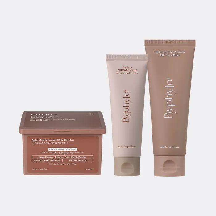 [Byphyto] Byphyto PDRN Skin Balance Care 3-Piece Set (Dual Cream + Mask Pack + Foam Cleanser)