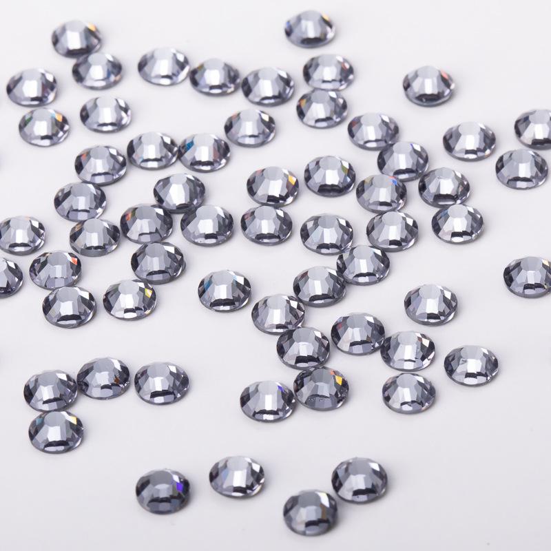 Yantuo Factory Bulk Package Non-Hotfix AB Crystal Stone Glass Flatback Rhinestones Ss4 Ss6 Ss8 Ss10 Ss12 Ss16 Ss20
