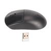 Wireless Gaming Mouse 1200DPI 2.4G Fit Palm Battery Powered Computer Mouse Wireless for Desktop PC Laptop Black