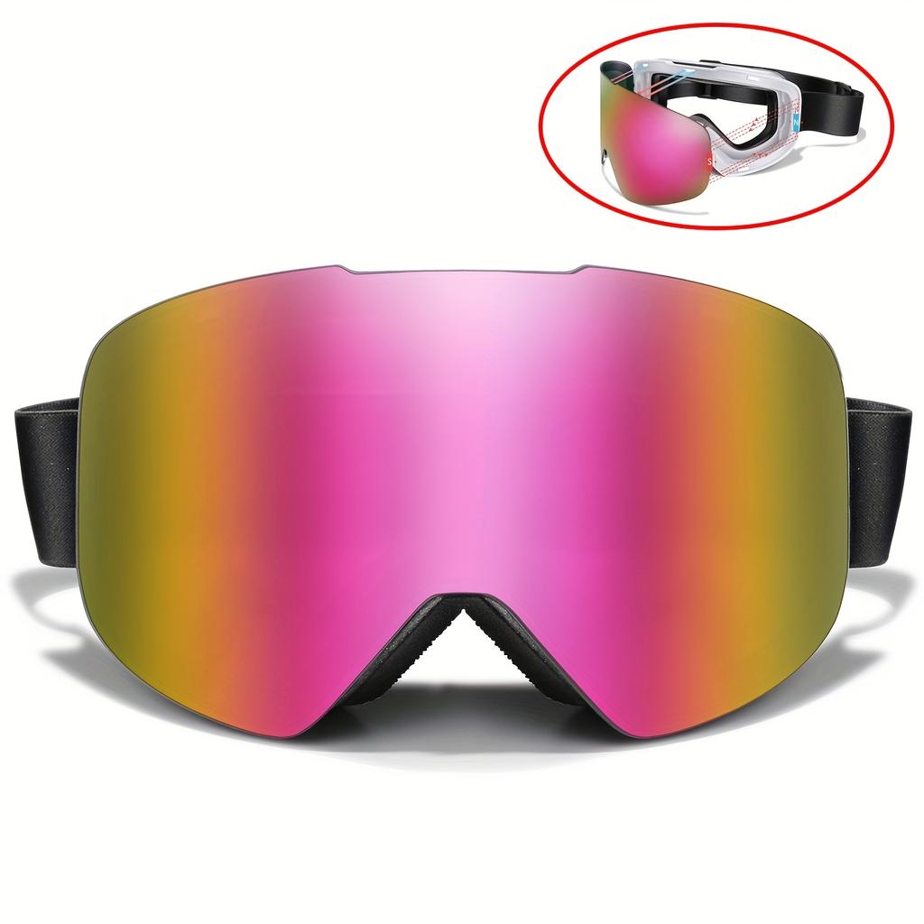 Outdoor SKI Goggles Winter Sports UV400 Anti-Fog Snowboard Eyewear For Men And Women Teen Charistmas and New Year Gifts