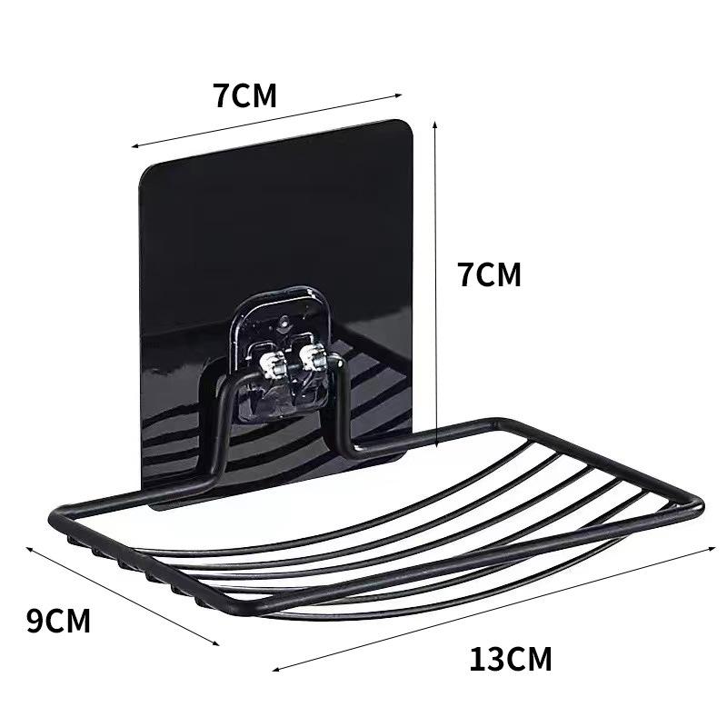 

Настенная подставка для мыла из нержавеющей стали - Безударная и многофункциональная полка для ванной