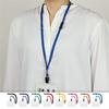 Open Industrial Hanging Name Badge, Name Plate, Card Holder, Name Holder, 10-Pack, Zippered, Soft Case, Red, NL-21-RD